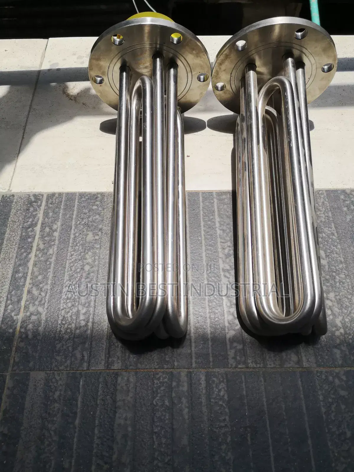 3ph Flange Industrial Heating Element 6poles