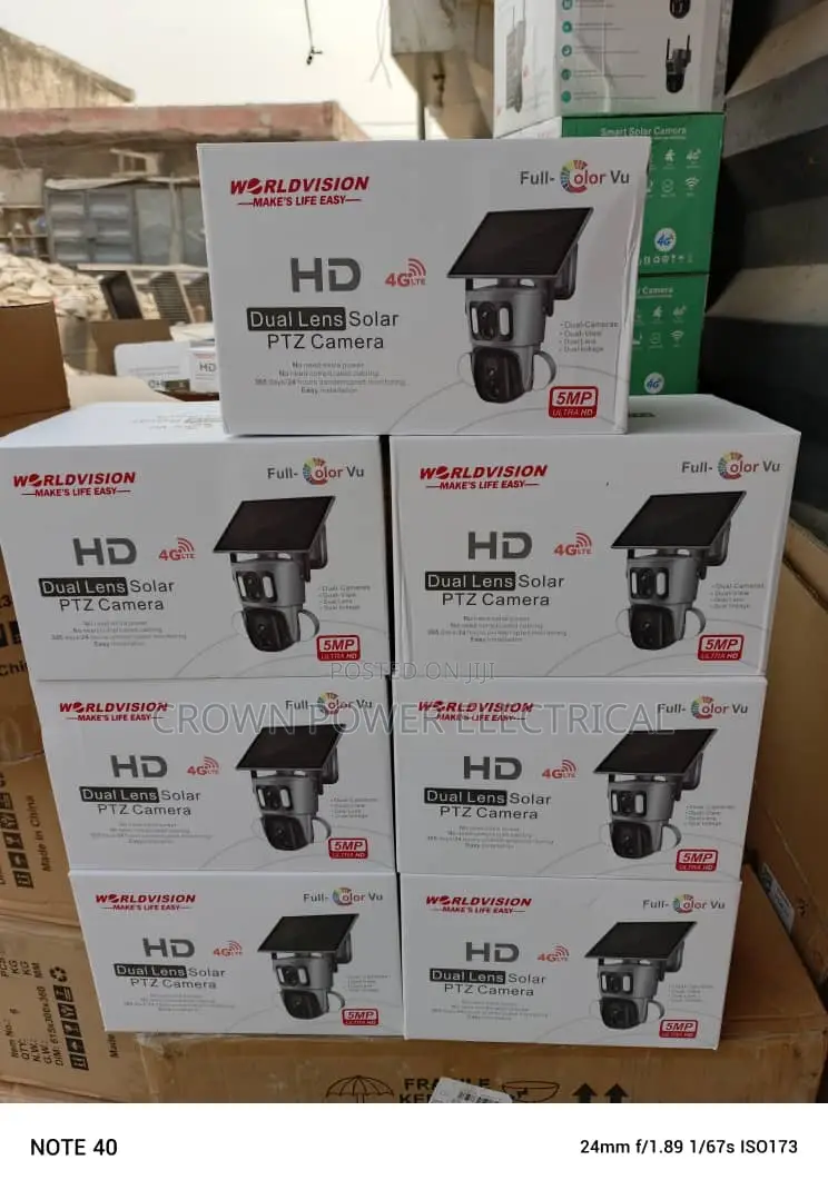 Worldvision Dual Lens Solar PTZ Camera