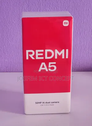 New Xiaomi Redmi A5 4G 64 GB Black