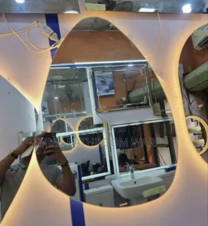 Water Drop Shaped Backlit Led Mirrors