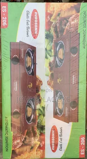 Auto Ignition 2 Burner Glass Gas Cooker Es206