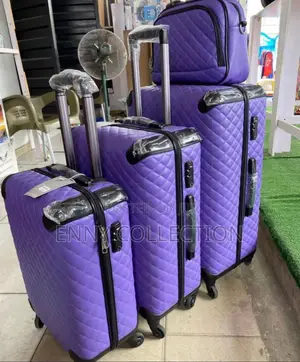 Luxury Set of 4 Luggage Cases Bag