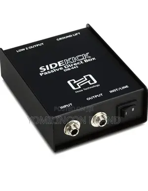 Hosatech Dib-443 Sidekick Passive Di Box 1/4 in Ts to Xlr3m