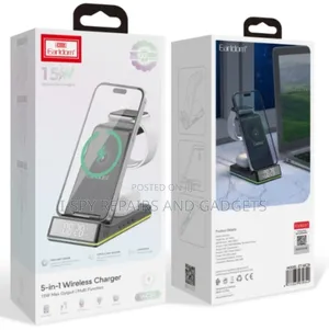 Earldom Wc37 5 in 1 Magnetic Wireless Charger