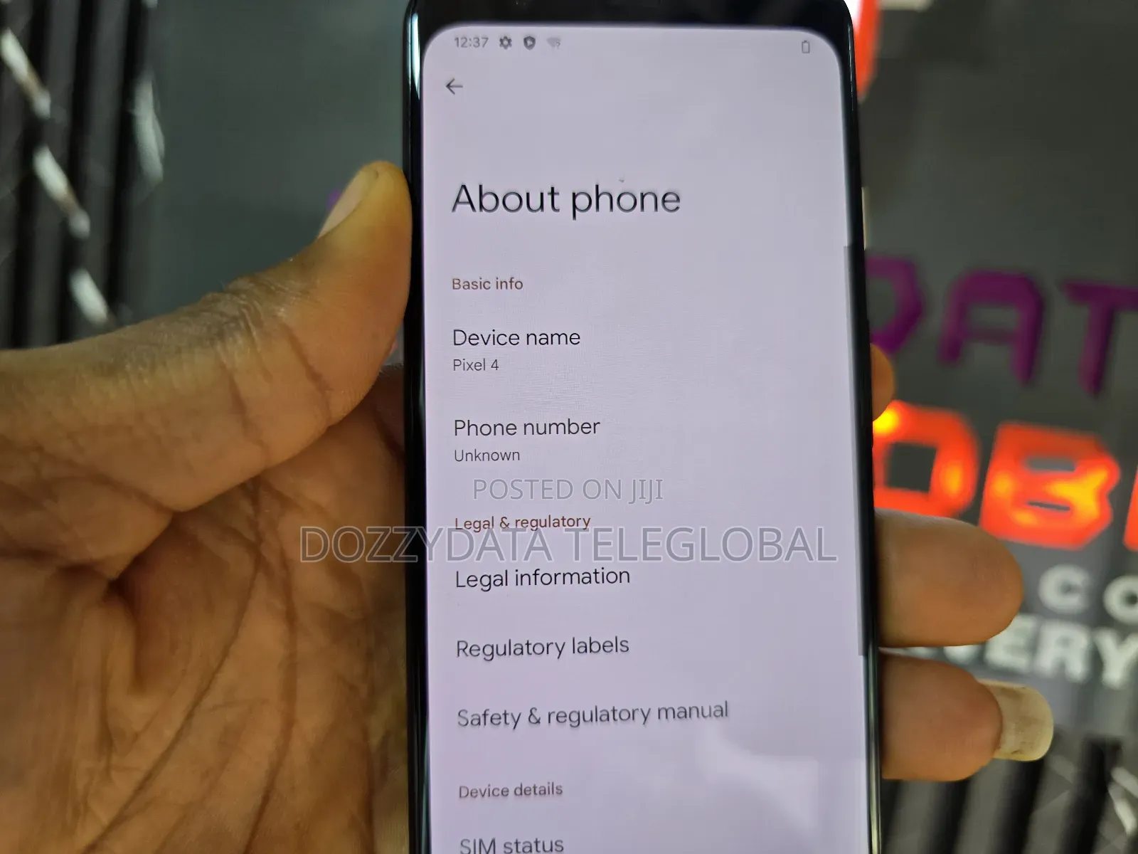 Google Pixel 4 64 GB Black