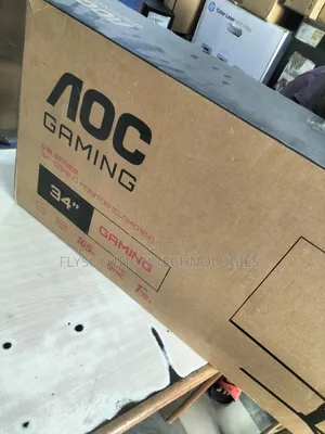 Aoc 34" Curved Gaming Monitor (Model Cu34g10x)