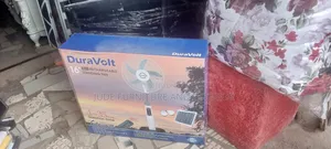 Rechargeable Fan With Panel and 2bulb