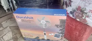 Rechargeable Fan With Panel and 2bulb