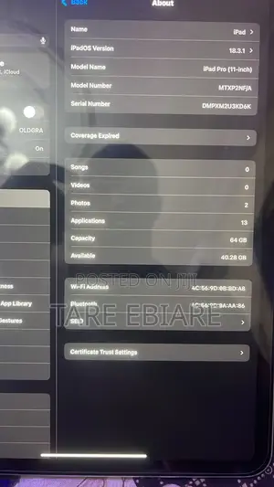 Photo - Apple iPad Pro 64 GB Gray