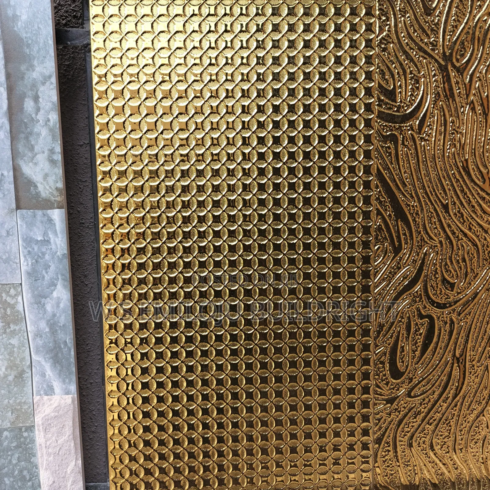 Gold Porcelain Tiles