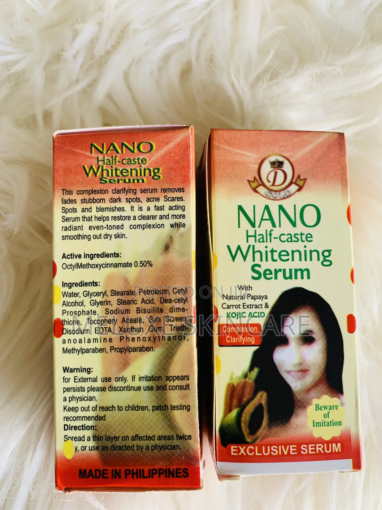 Nano Halfcaste Whitening Serum