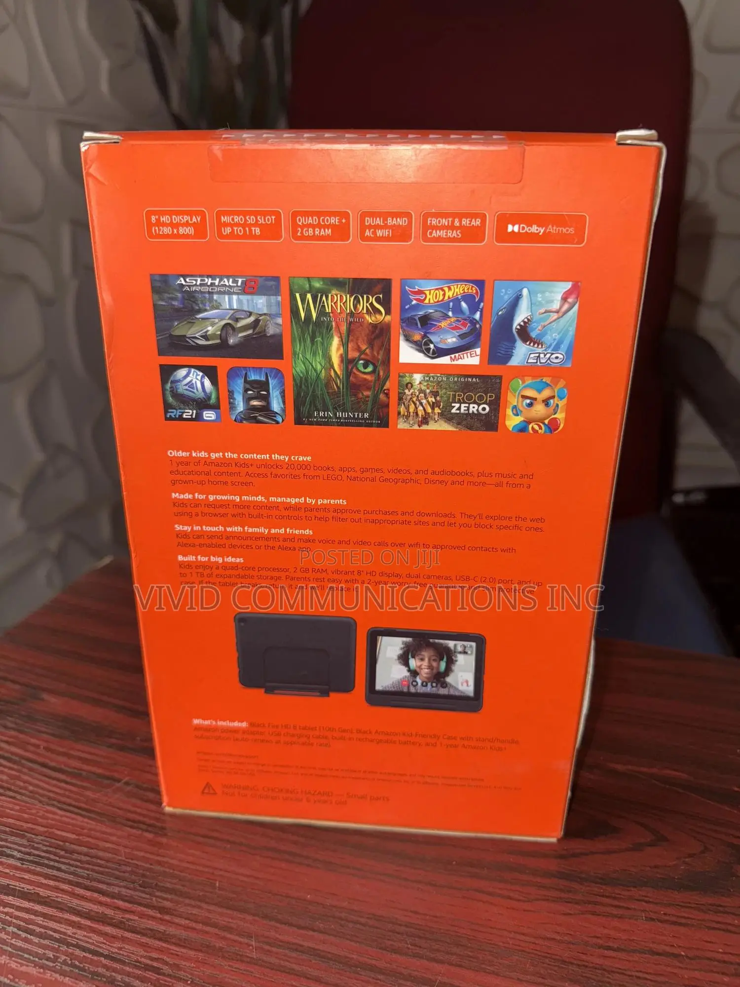 New Amazon Fire HD 8 Kids Pro 32 GB