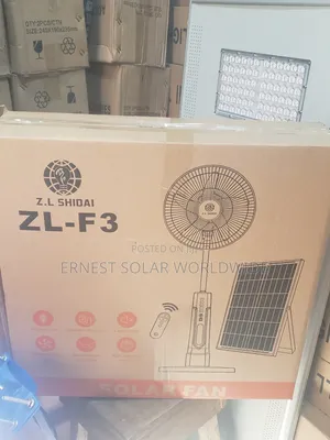 Original Solar Rechargeable Fan