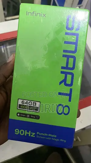 Photo - New Infinix Smart 8 64 GB Black