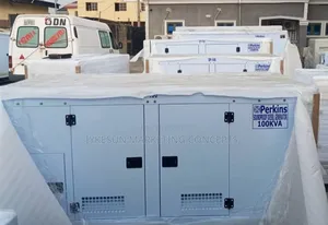 Original 100kva Soundproof Perkins Diesel Generator 2yrs Wty