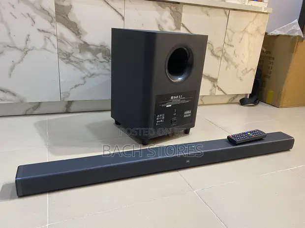 JBL Wireless Ultra Hd Soundbar (450watts) in Ojo Audio