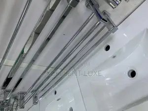 90cm 2in1 Heavy Gauge Towel Rack