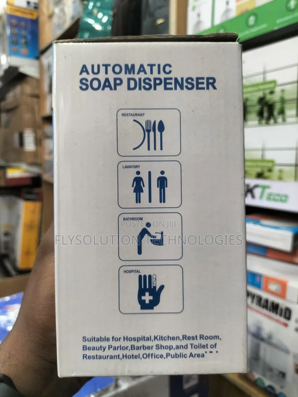 800ml Automatic Liquid Soap Dispenser Wall Ir Motion