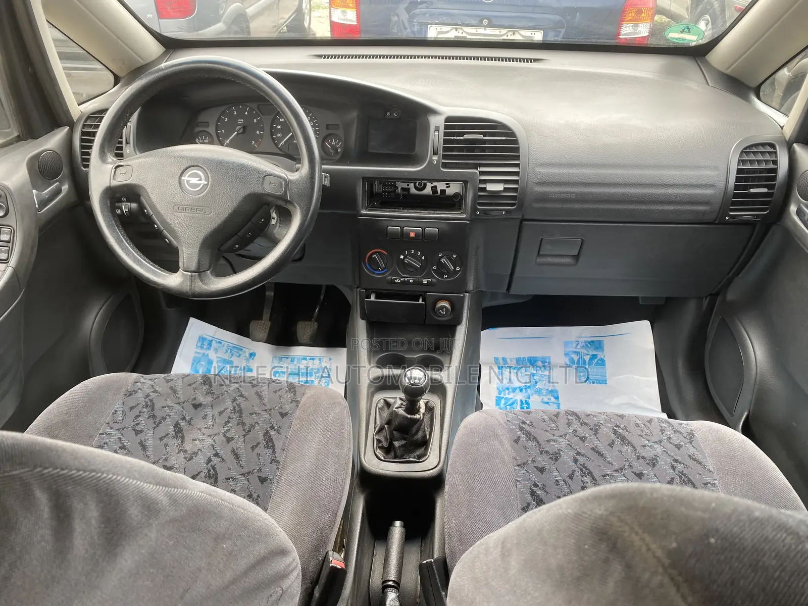 Opel Zafira 1.6 2004 Silver
