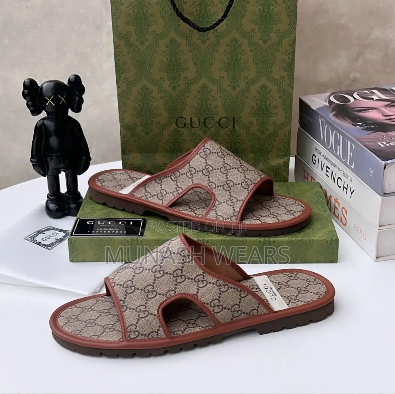 Gucci Leather Slipers