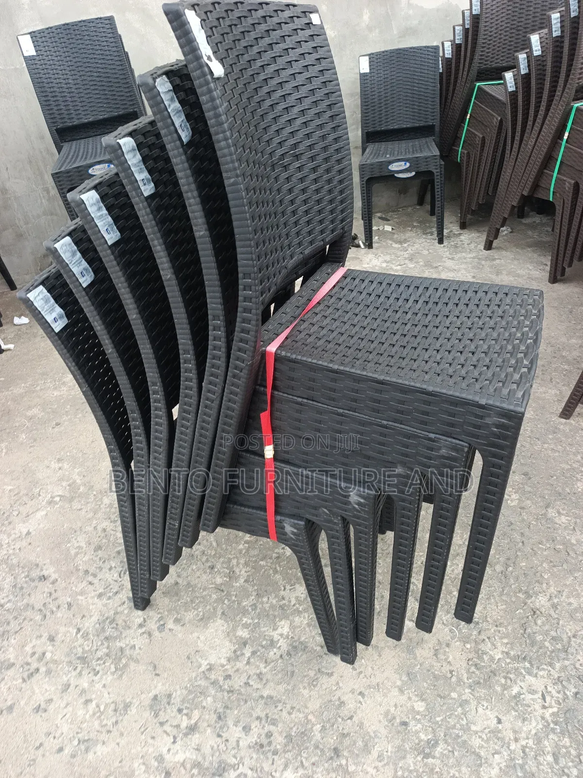 Plastic Rattan Design Chair