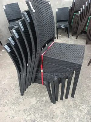 Plastic Rattan Design Chair