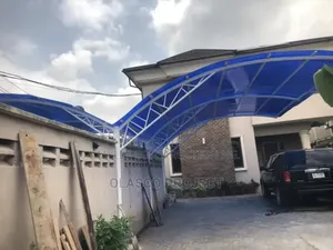 Carport Sky Blue