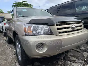 Toyota Highlander Limited V6 2006 Gold