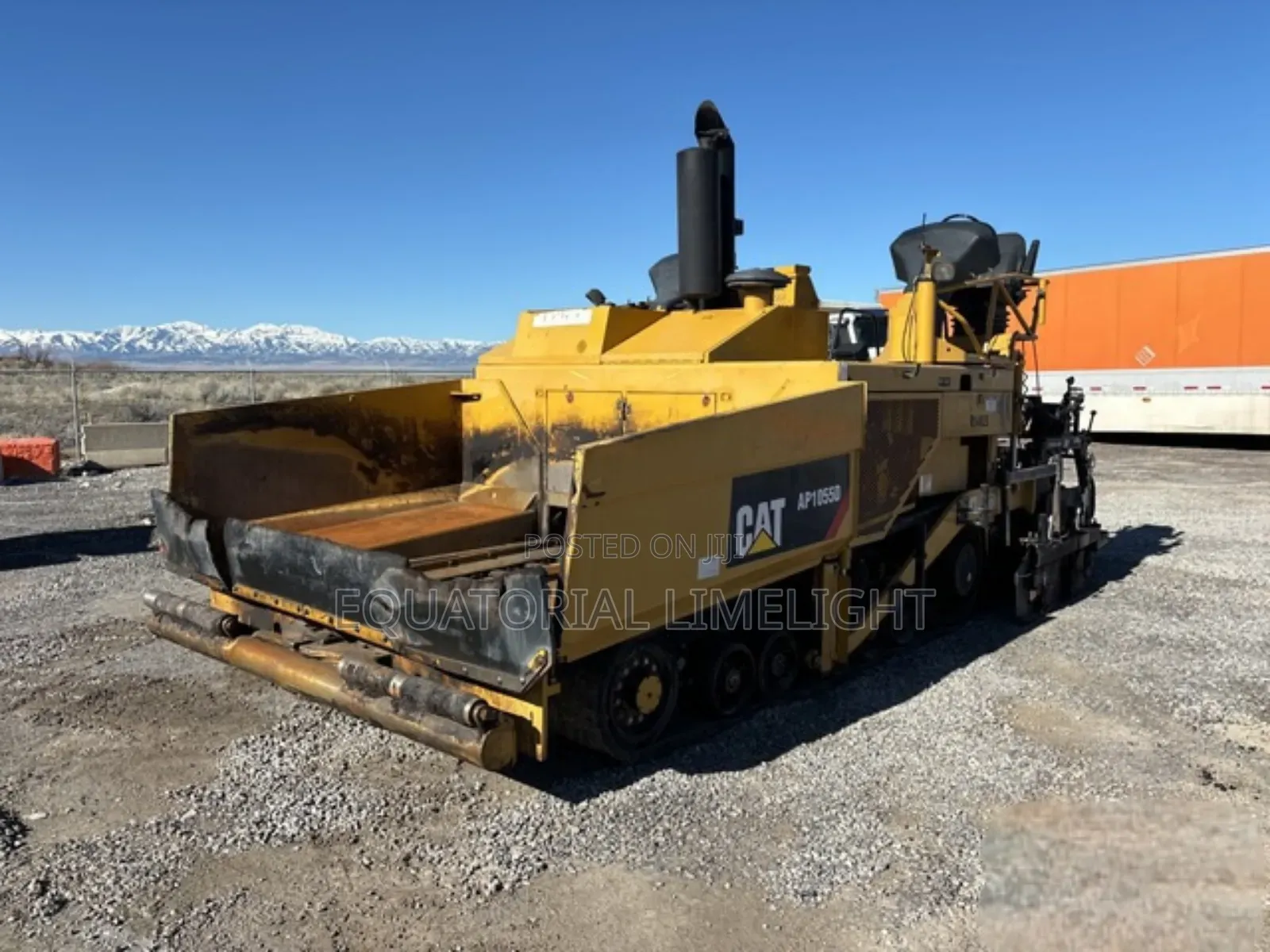 Caterpillar Ap-1055d Track Asphalt Paver 2012 Model