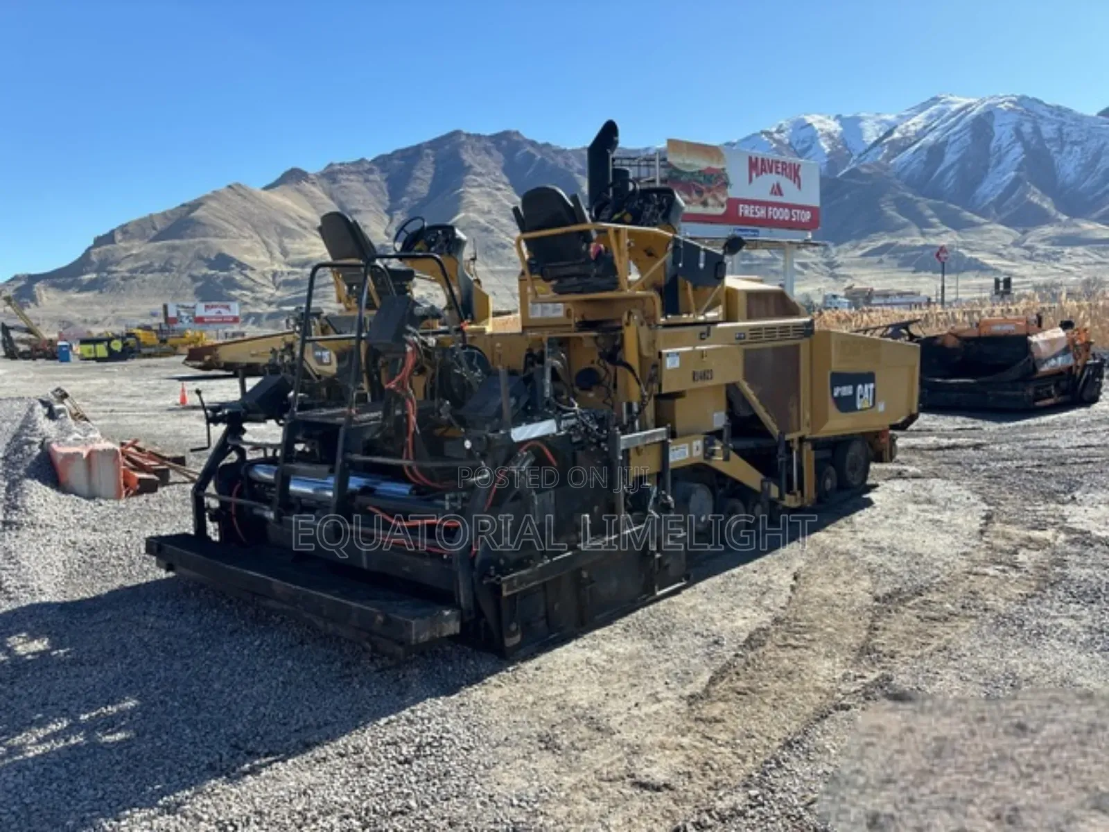 Caterpillar Ap-1055d Track Asphalt Paver 2012 Model