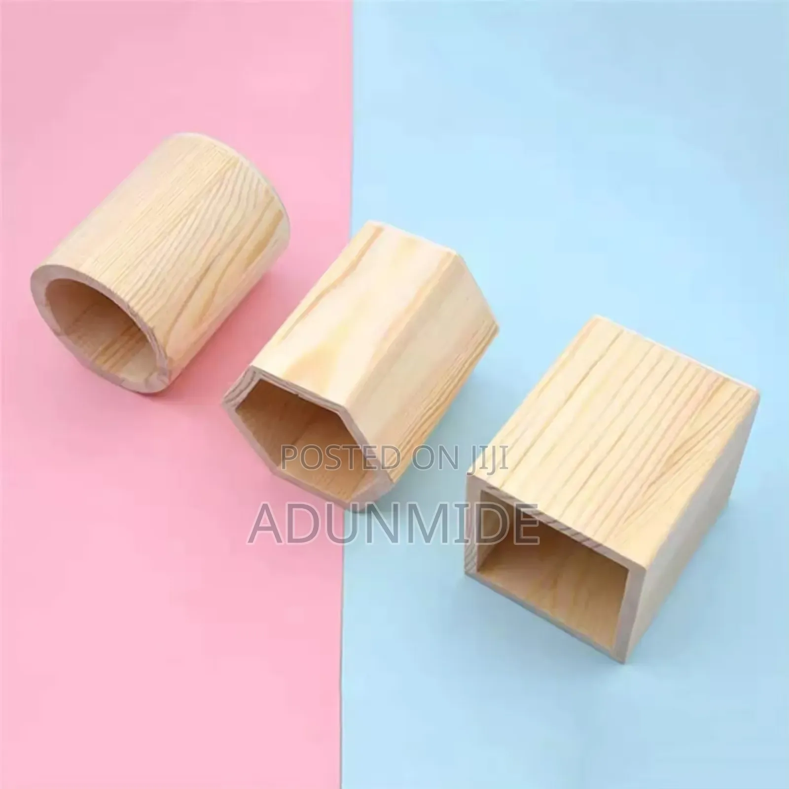 Bamboo Pen Holder Organizer