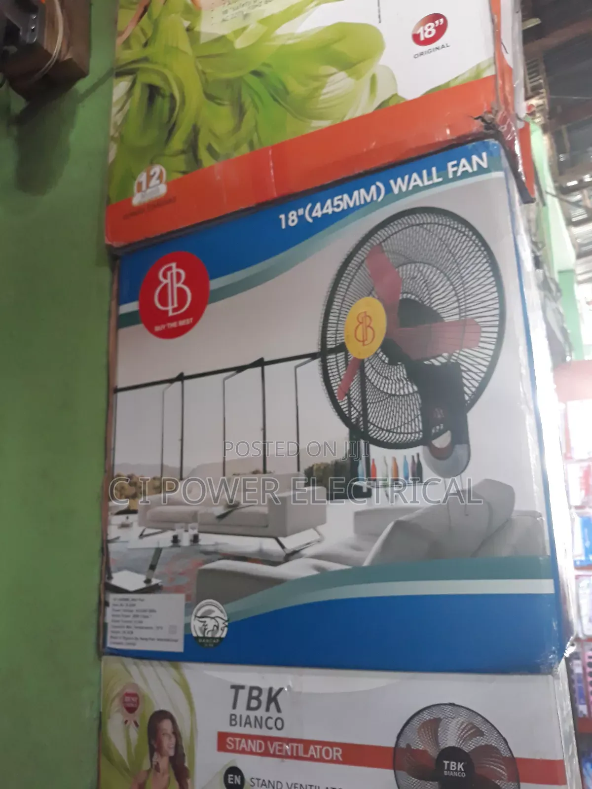 Wall Mounted Bb Fan