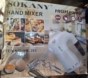 Sokany Electric Hand Mixer - 300w