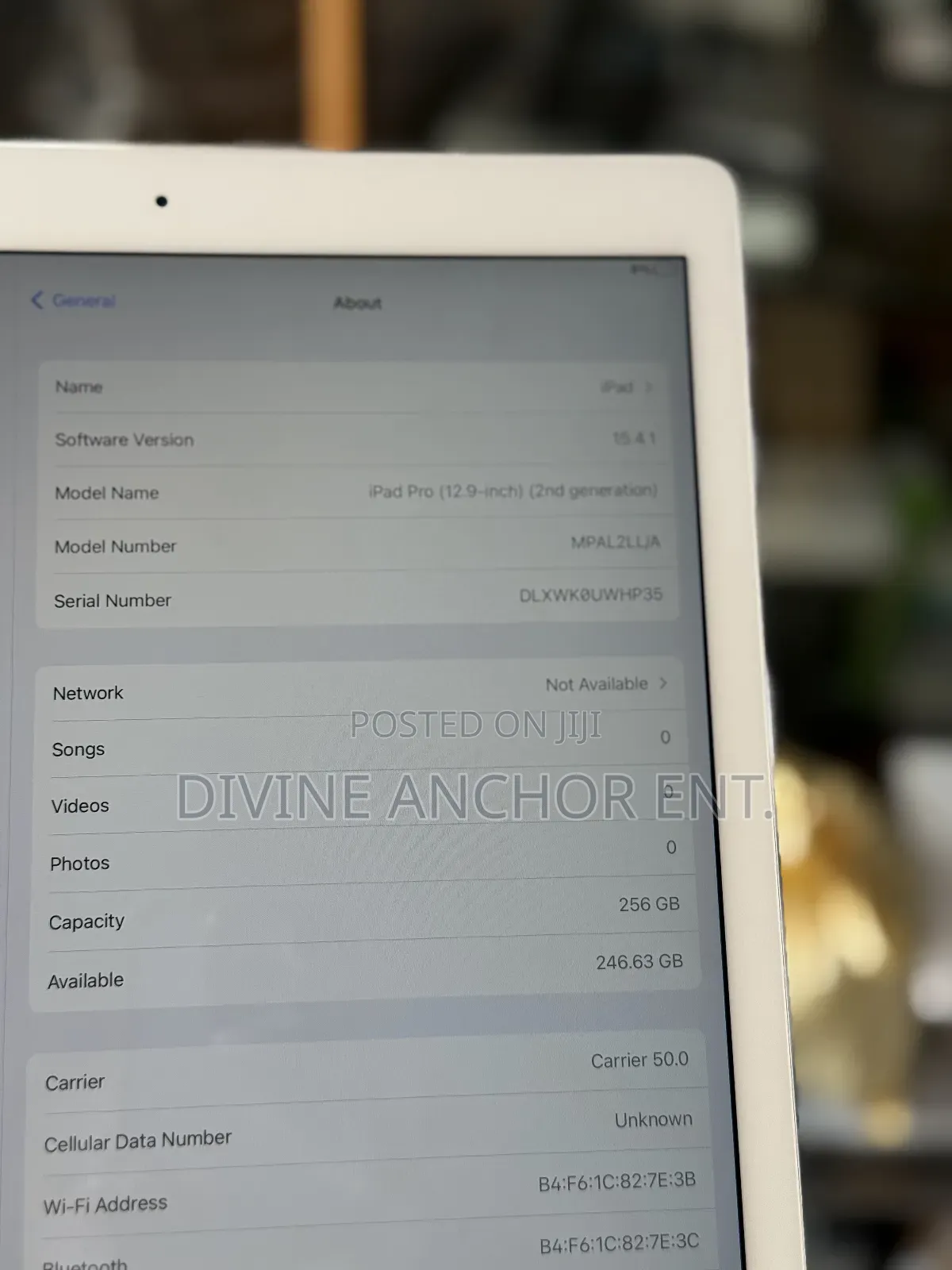 Apple iPad Pro 12.9 (2017) 256 GB Silver