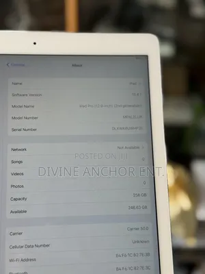 Apple iPad Pro 12.9 (2017) 256 GB Silver