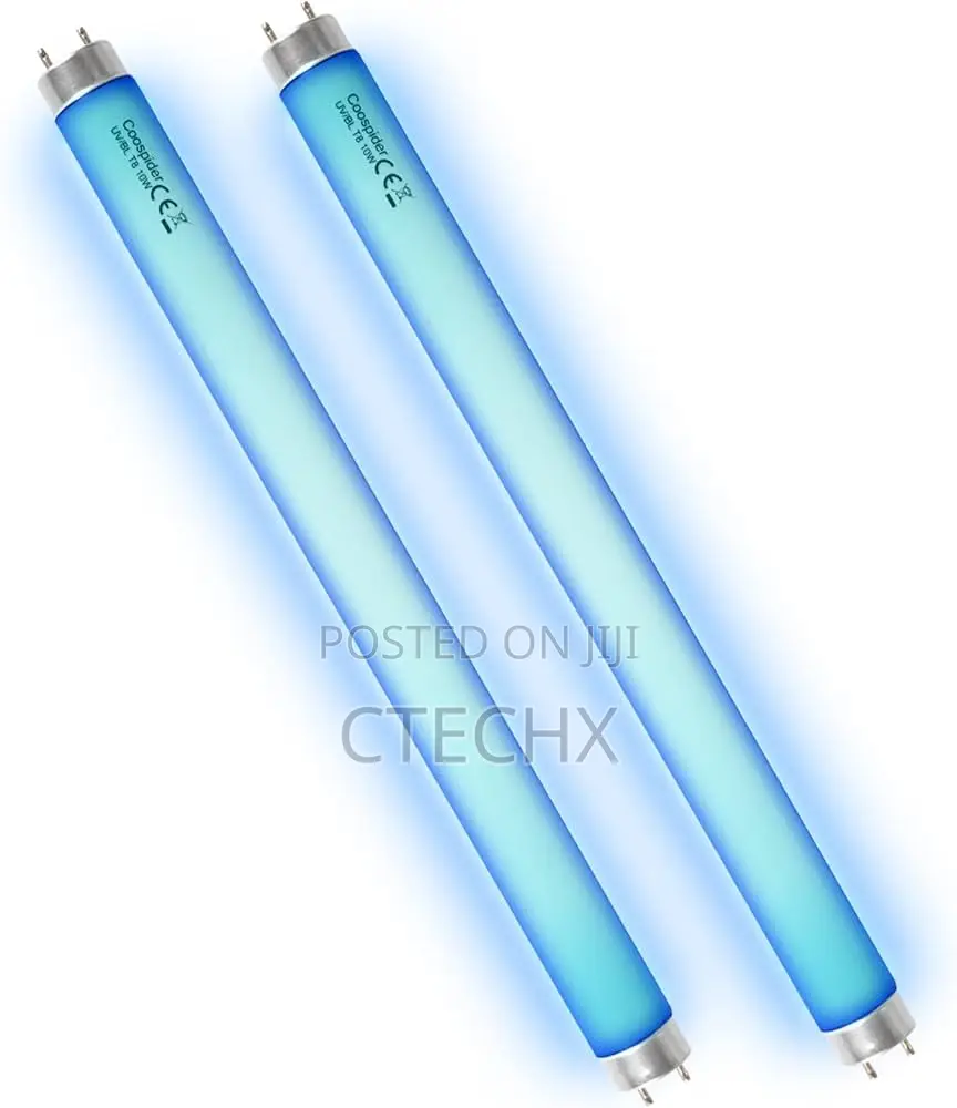 2 Pack 10w Fly Killer Replacement Bulbs Bl T8 Uv Lightbulbs