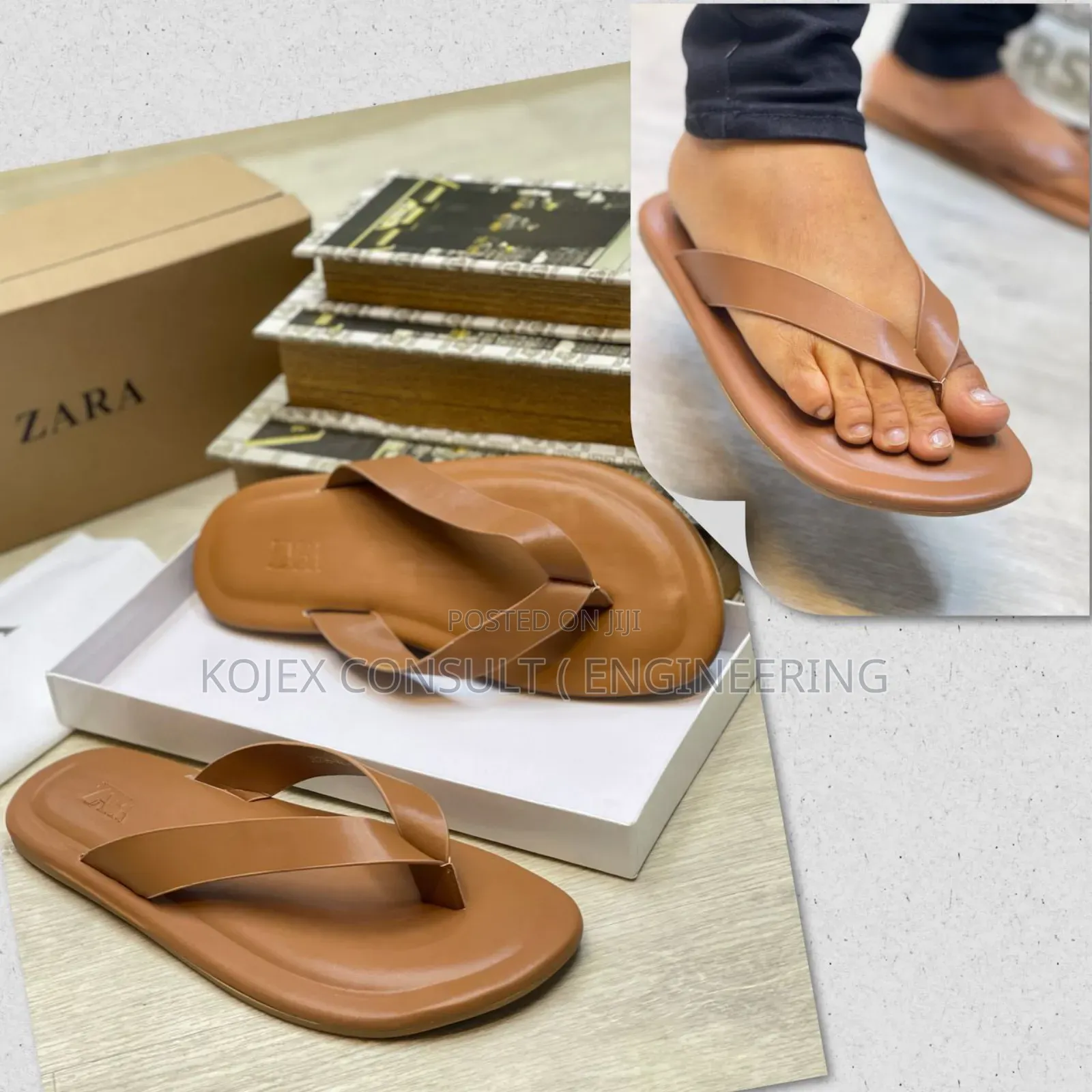 Luxury Zara Slippers Available as Seen