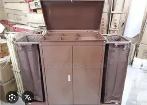 Hotel Cleaning Trolley With Door