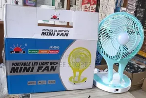 Quality Recheargeable Portable Fan With Led Light