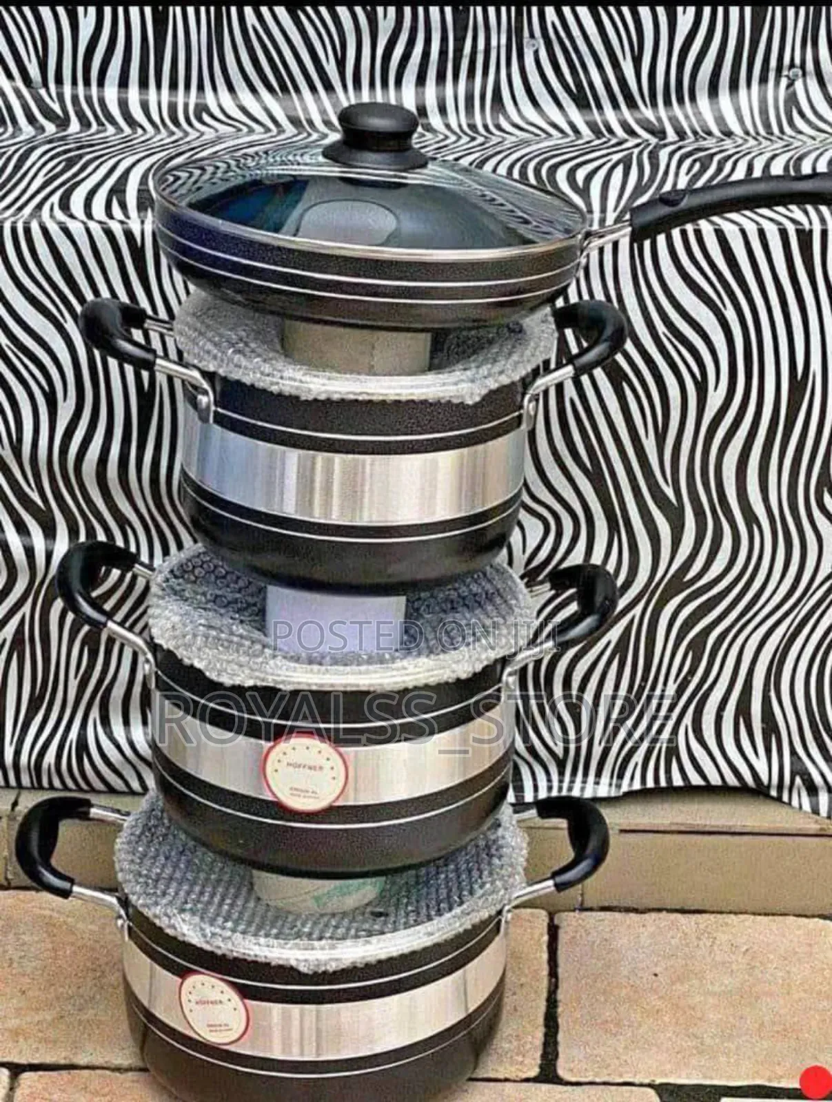 High Quality Nonstick Cookware Set (3 Pot 1 Frypan)