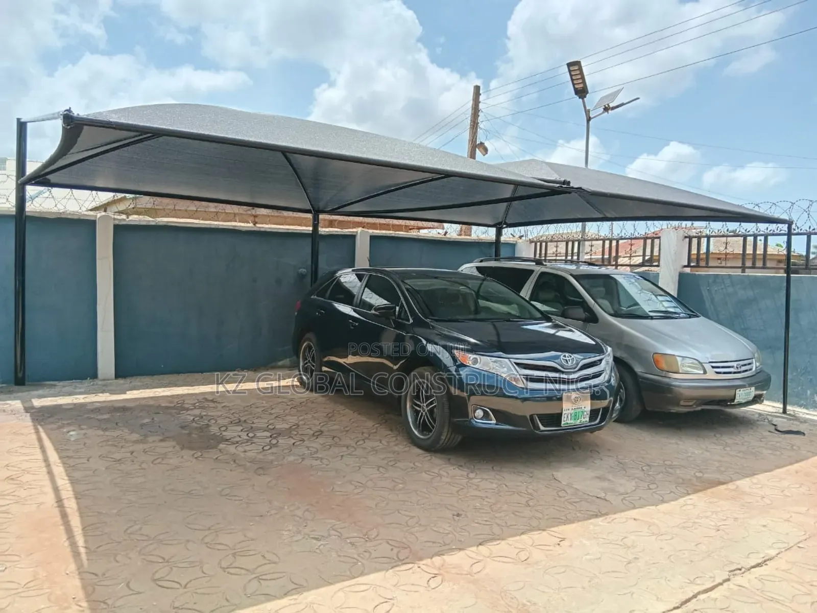 Carport Construction Works For Three Cars