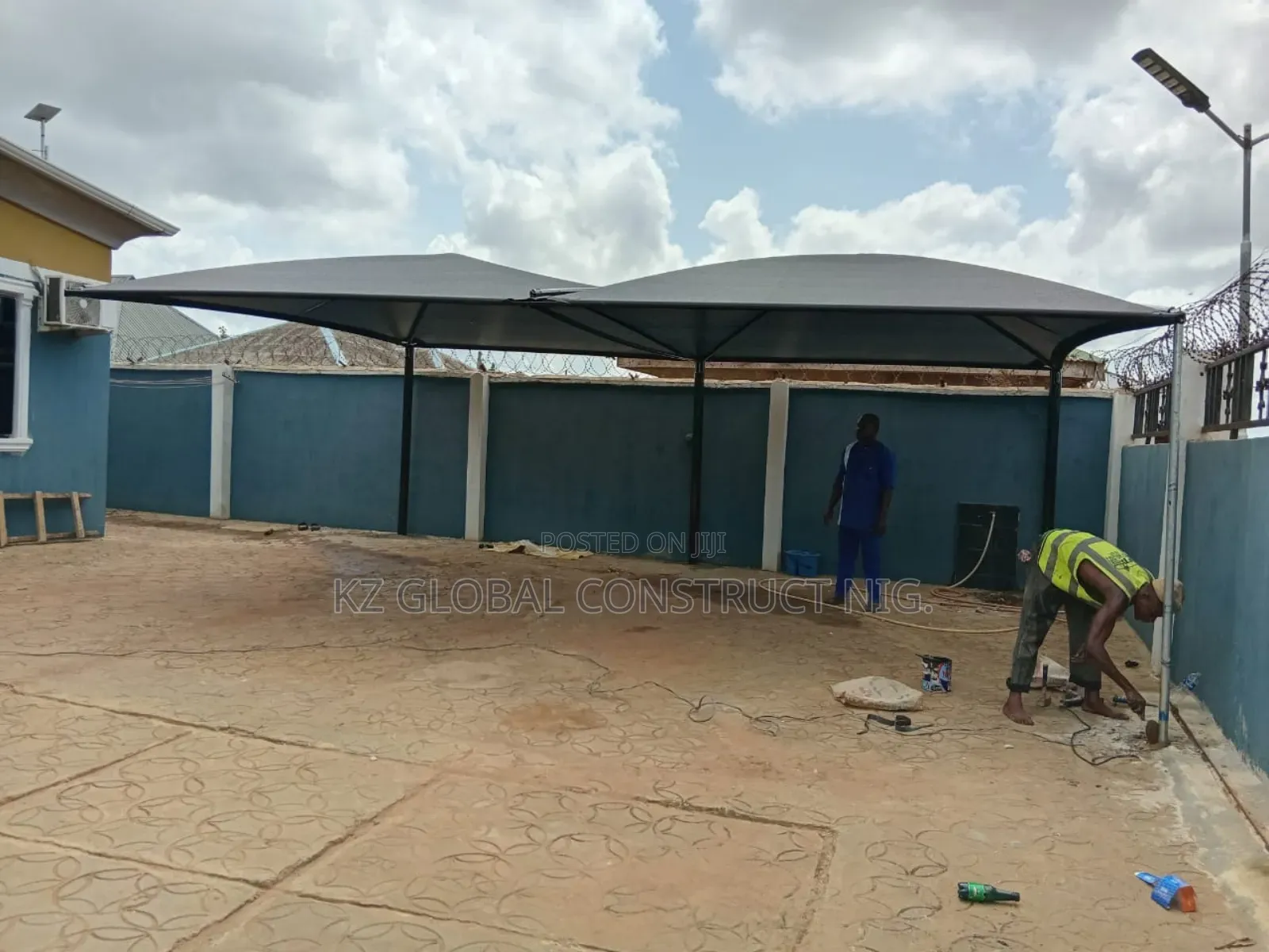 Carport Construction Works For Three Cars