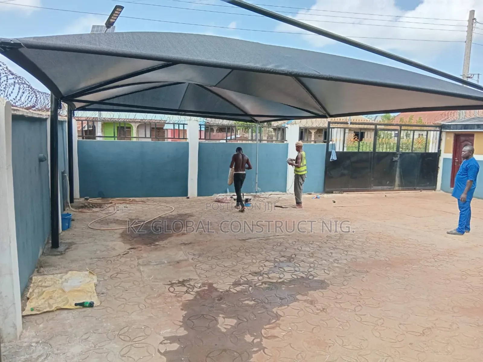 Carport Construction Works For Three Cars
