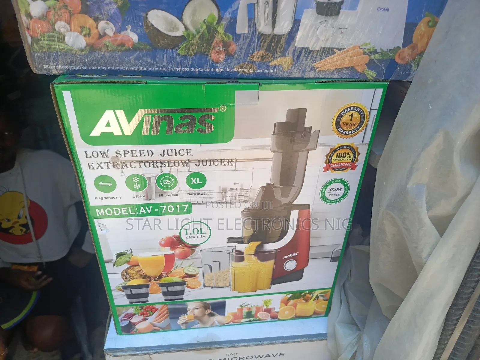 Avinas Slow Juicer