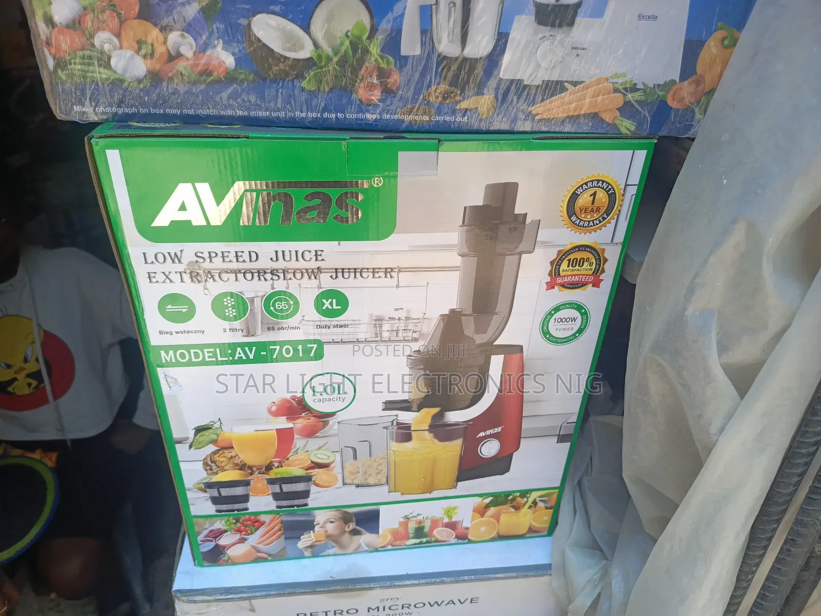 Avinas Slow Juicer