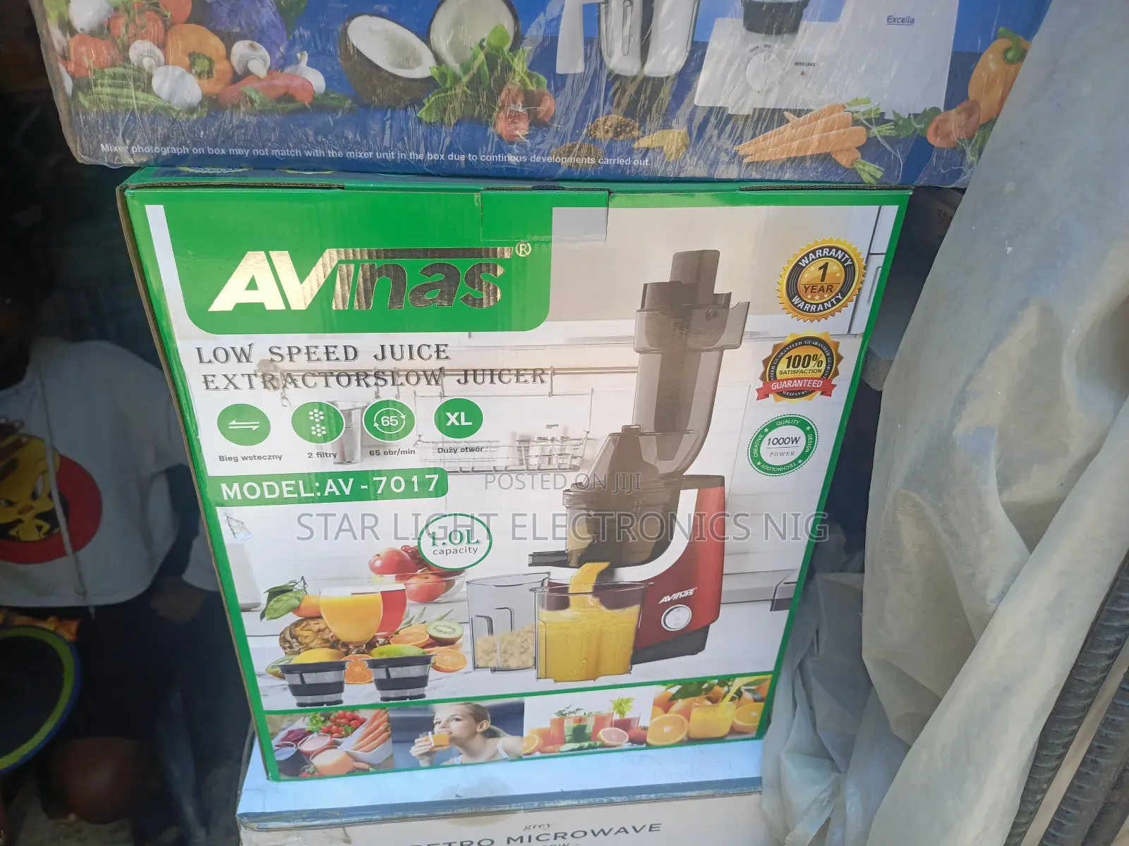 Avinas Slow Juicer