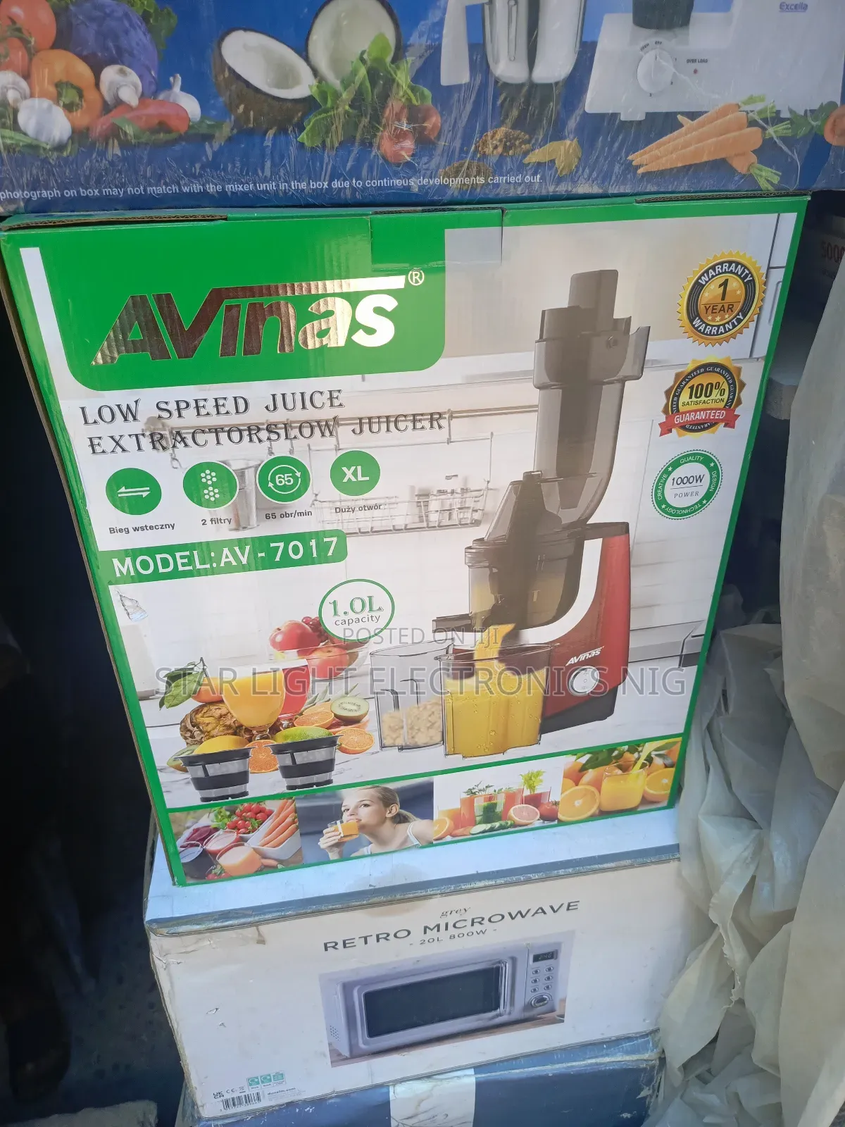 Avinas Slow Juicer