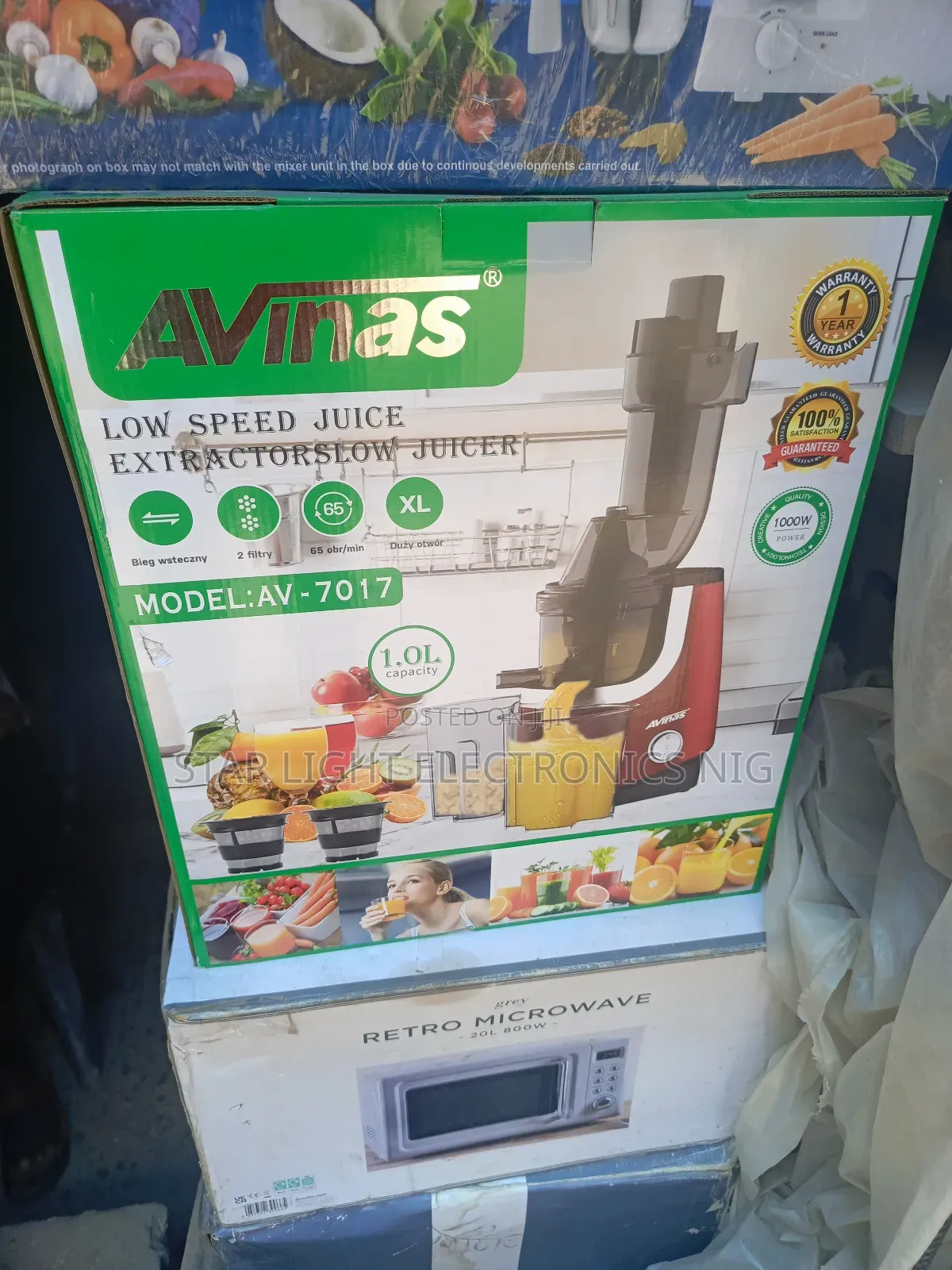 Avinas Slow Juicer