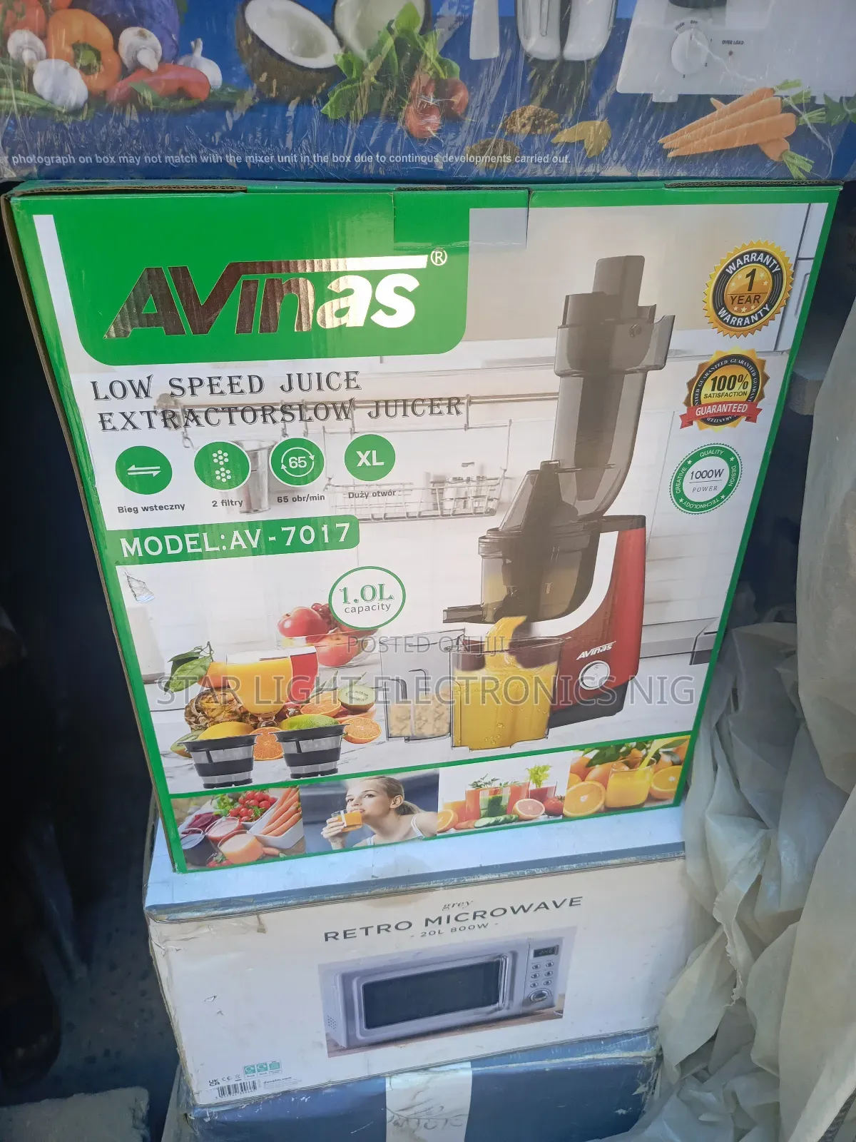 Avinas Slow Juicer