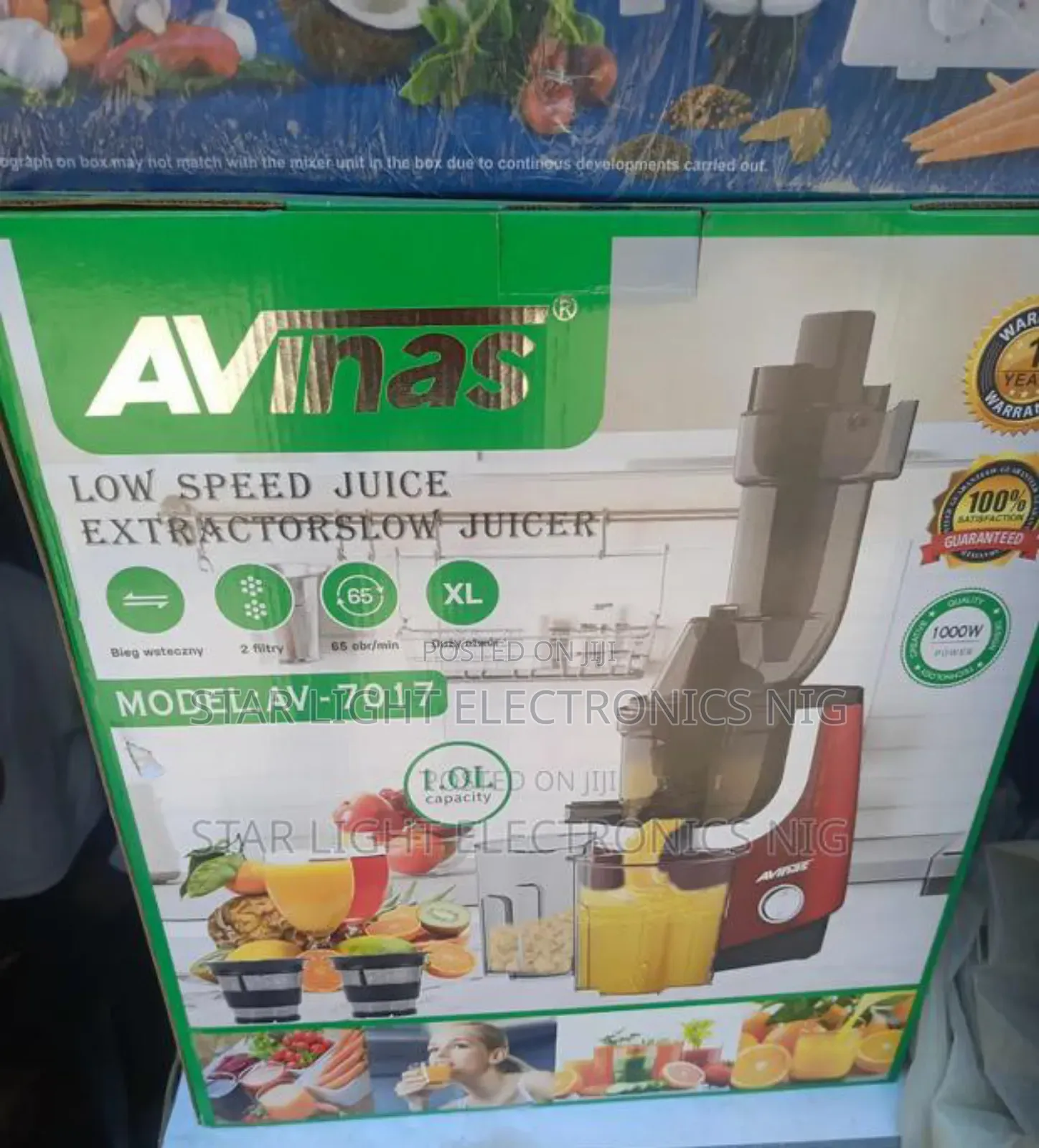 Avinas Slow Juicer